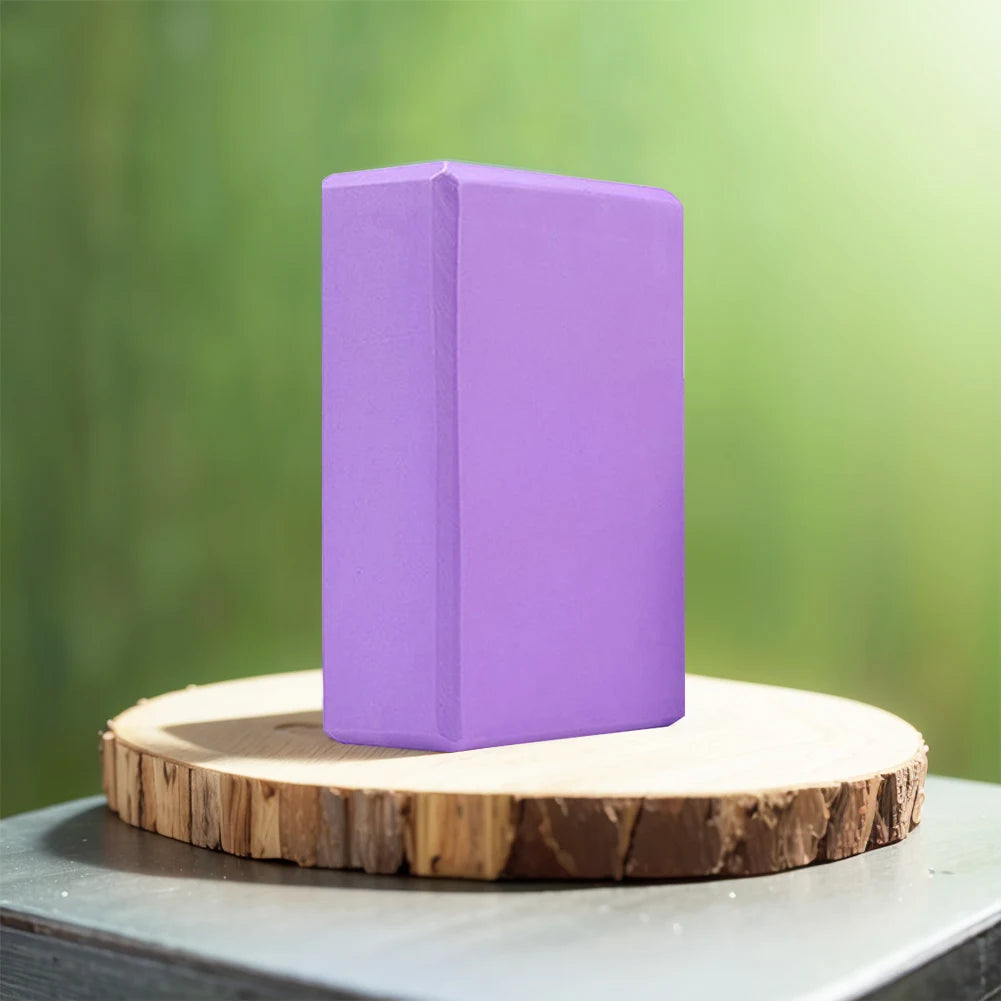 EVA Yoga Block Solid Color Yoga Balance Bricks Moisture-Proof High Density Yoga Blocks Body Shaping Yoga Blocks for Yoga Pilates