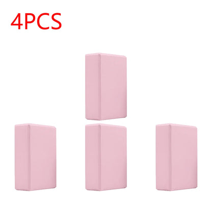 EVA Yoga Block Solid Color Yoga Balance Bricks Moisture-Proof High Density Yoga Blocks Body Shaping Yoga Blocks for Yoga Pilates